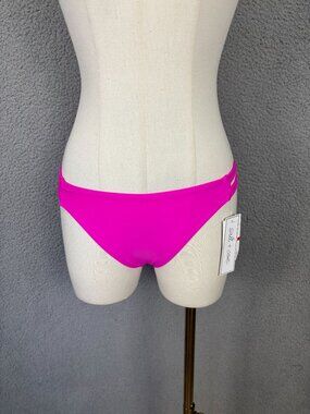 Salt + Cove Juniors'  Bikini Bottom  Strappy Side Design Pink  XS New With Tags.